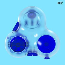 奇艺减压骰子魔方解压神器无聊发泄筛子手指放松按键趣味魔方玩具 奇艺减压骰子天蓝