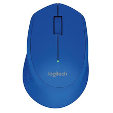 罗技（Logitech）  M280无线鼠标商务办公鼠标 笔记本台式机电脑通用 M280无线鼠标 蓝色