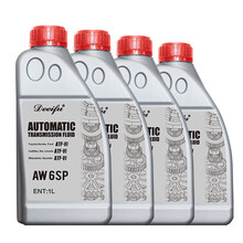 德迩弗原厂5速6速全合成自动变速箱油AW6SP波箱油适合现代荣威中华雪铁龙雪佛兰手自一体变速箱专用油 4L升 现代名图变速箱油