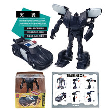 变形金刚特大黄峰 男孩小型变形玩具口袋迷你金刚机器人飞机警车黄峰指挥官系列小号 2号突袭 219