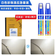 点缤补漆笔适用日产轩逸补漆笔划痕修复珍珠白轩逸经典黑色钛空金车漆自喷漆深度划痕修复点漆笔 珍珠白