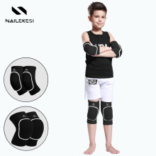 耐力克斯儿童护膝护肘护具套装运动足球篮球轮滑骑行防摔全套防撞 S号