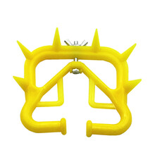 牛犊子断奶器小牛忌奶器的记牛犊犊牛戒奶用牛鼻环牛鼻圈刺钳 欧式牛鼻刺(10个)