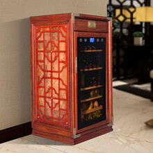 馬仕卡（muskka） 中式风格红酒柜 胡桃色 榆木色 冷藏保鲜茶叶柜 JCW88301 JCW88301花梨色