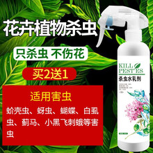 吉越 花卉杀虫剂除植物花草土壤蚜虫小飞虫室内家用百虫灵喷雾剂花药通用红蜘蛛蚧壳虫介壳虫除虫蔬菜杀虫