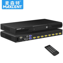麦森特（MAXCENT）MS-1008i kvm切换器8口IP远程数字机架式VGA共享器