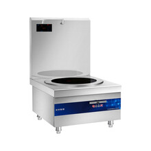 升業興 DCDTZ-65 电磁单头低汤灶 304#不锈钢板/智能电磁机芯 不锈钢色