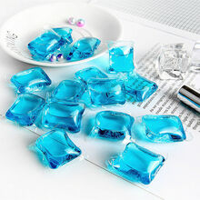 洗衣凝珠持久留香珠球洗衣液香水味持久洗衣服强力去污 海洋之心 100颗【袋装】