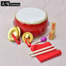 5 6 7 8 9 10寸牛皮鼓儿童鼓堂鼓小鼓大鼓打击乐器扁鼓锣鼓 5寸牛皮鼓15*12cm