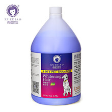 雪貂狗狗沐浴露大桶3.78L雪貂留香宠物洗澡香波泰迪雪雕沐浴液500ml 3.78L大桶白毛专用