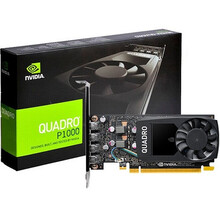 丽台（LEADTEK）NVIDIA Quadro P系列 建模/绘图/美工设计专业图形显卡 P1000 4G GDDR5(Mini DP*4)