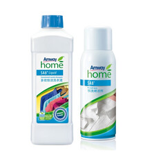安利（Amway）多效倍洁洗衣液 多效纤细 洗衣粉 预洗喷 衣物清洁浓缩洗衣液1L 预洗喷+多效倍洁