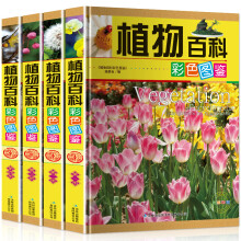 植物百科（套装共4册 彩色图鉴）
