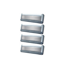 阿帕齐剃须刀6层手动刮胡刀进口刀头金属刀架质感手柄 6层4刀头