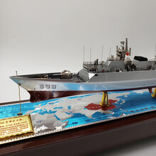 596舰 1:200惠州号导弹 056型护卫舰 56cm合金成品军舰航母模型 56cm合金款