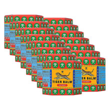 【JD物流【香港直邮】港版虎标 Tiger Balm新加坡虎标镇痛膏布胶布清凉温感樟薄玉香软膏万金油 虎标万金油红色罐装19.4G*15瓶