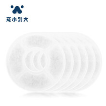 宠小到大（PAWGETHER）猫咪宠物自动饮水机循环出水猫碗 狗狗智能喂水器流动活水大容量感应出水 滤芯六件装