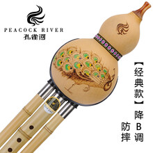 葫芦丝初学C调降B学生入门自学AGFD调金竹楠竹云南紫竹 【经典款】【国色天香防摔】降B调+礼包