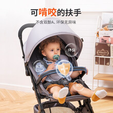 babytrend高景观婴儿推车轻便折叠可坐躺宝宝手推车儿童伞车 Ballet-月岩灰-v9