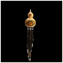 紫竹葫芦丝七孔初学学生儿童入门演奏型乐器吹奏乐器 紫竹防摔款G调【皮盒+中国结+防摔绳+指法表+学习