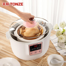 天际(TONZE)电炖锅 煲汤锅 隔水炖锅 燕窝电炖盅 蒸炖同步 京品家电 1锅5胆3.5L DGD35-35AWG-1