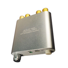 100W+100W蓝牙5.0音频功放板模块2.0双声道立体声铝合金金属外壳 银色 1002D