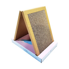 洁客（Drymax）猫抓板三角猫抓板大瓦楞纸猫窝耐磨猫玩具猫咪用品