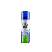 舒适（Schick）剃须泡沫剃须膏手动剃须刀剃须泡洁面刮胡泡沫刮胡泡剃须啫喱软化胡须学生父亲青年男士 飞机便携装微香型50g