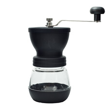 手摇磨豆机家用手磨咖啡豆研磨机手动手磨咖啡机可水洗 水洗磨豆机+防蹦盖+刷+勺