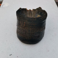 驴蹄壳黑驴蹄外壳驴蹄壳驴脚外壳纯驴蹄壳 顺丰4个