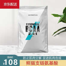 熊猫Myprotein BCAA支链氨基酸健身增肌促进恢bacc支链氨氨基酸250g 桃子芒果味 250克