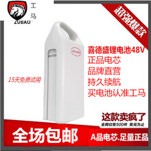 喜德盛豹子锂电池2C3C48V10ah传说48V12ah电动车锂电瓶312wh432wh 48V312WH(配送充电口不带壳)