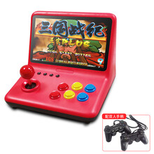 酷孩摇杆游戏机高清9.0IPS大屏街机游戏机HDMI家用娱乐97格斗摇杆实况足球游戏机RS-59 RS-59（64G标配+双有线手柄）1万款游戏