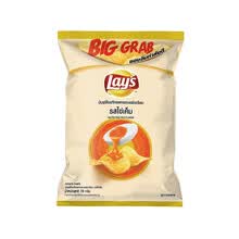 超市	乐事（Lay's）泰国进口咸蛋黄味薯片 休闲零食 膨化食品 70g