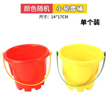 儿童雪球夹子发射器打雪仗雪球勺工具堆雪人玩雪神器套装玩具 单个玩雪桶-颜色随机