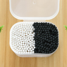 HeduRnie日本纸棒双头棉签化妆用卸妆掏耳朵棉棒家用盒装卫生棉花棒300支装 2盒/600支