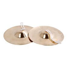 西典大小镲铜镲小镲军鼓镲腰鼓镲川钹京钹军镲锣鼓镲响铜手工制造 响铜大镲 30CM