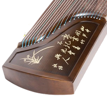 龙凤 古筝初学者入门专业演奏级实木古筝琴民族乐器 学生练习普及双弧款7805 板桥诗词