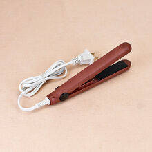 迷你电夹板女拉直发直卷两用直板夹刘海卷发棒迷小型懒人神器熨板 泰迪棕 【套餐二】2个卷发筒