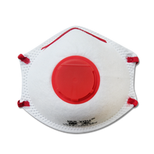 惠友品牌KN95欧式立体三层杯型带阀口罩成人使用工业防飞沫防粉尘透气 白色 20枚/盒 20只装