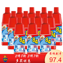 威王 84消毒液大红瓶 漂白水 家庭消毒水 居家日用杀菌灭菌  除菌液 84家居消毒液1千克*12瓶
