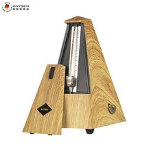 爱里森（ANYSEN）机械节拍器钢琴吉他小提琴古筝架子鼓二胡通用精准打拍电子节拍器考级演奏专用 【出口款】浅木纹-配擦琴布+大夹子+电子谱+运费险