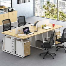 冠简办公家具 办公桌组合  办公桌椅 深圳职员办公桌工位 办公室卡位简约电脑桌 色卡(定制颜色)
