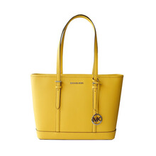 迈克·科尔斯（MICHAEL KORS）MK JET SET TRAVEL系列单肩手提包 黄色 35S0STVT1L CITRUS