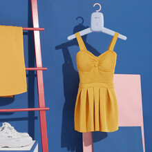 小熊（Bear）干衣机烘干衣架烘干机家用烘鞋器旅行折叠便携烘衣机干鞋器高温杀菌 HGJ-B02Y1 两档调节