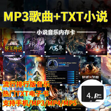 电子书籍下载小说内存卡TXT音乐MP3手机TF存储卡玄幻穿越修真抖音流行歌曲sd小卡带歌曲 16G内存卡（TF小卡） 【小说+歌曲】下满