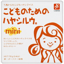 日本进口 canyon 儿童咖喱块调味品佐料不辣 红烧味（番茄味） 72g  1岁+