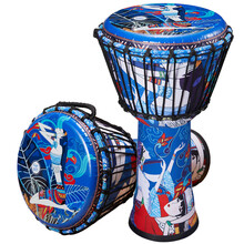 8寸儿童非洲鼓标8幼儿园丽江非洲手鼓初学者入门幼儿鼓乐器 大8 拍 了备注 【免调音·小巧款】