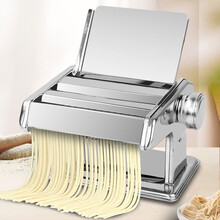 TaTanice 多功能压面机手动面条机家用面条机擀面机 直角两刀