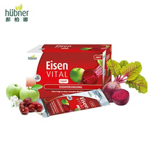 【直邮】德国Eisen huebner郝柏娜女性儿童补铁补钙维生素口服液便携吸条铁元素补血孕妇 补铁便携吸条 10ml*20条